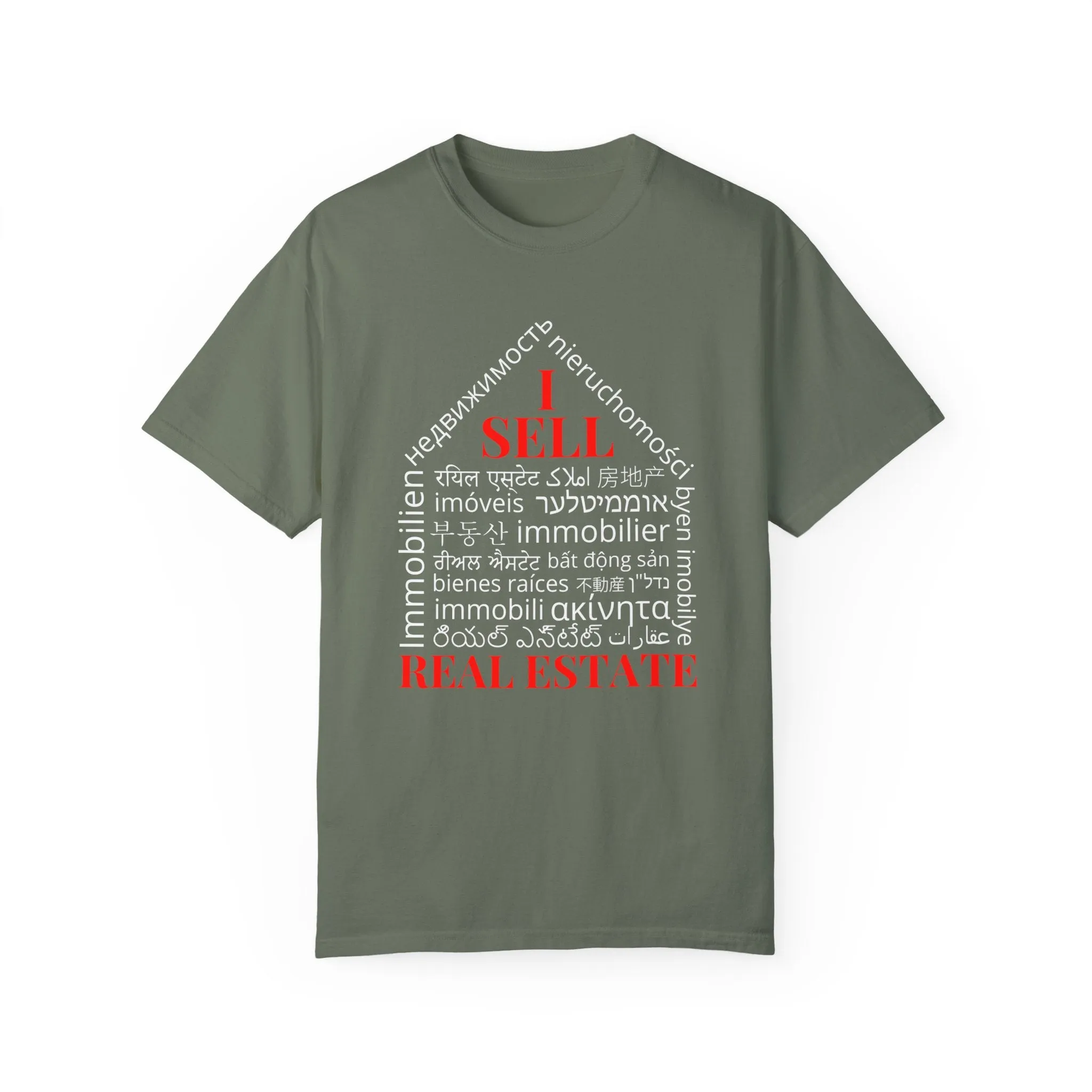 Dark Unisex Garment-Dyed T-shirt