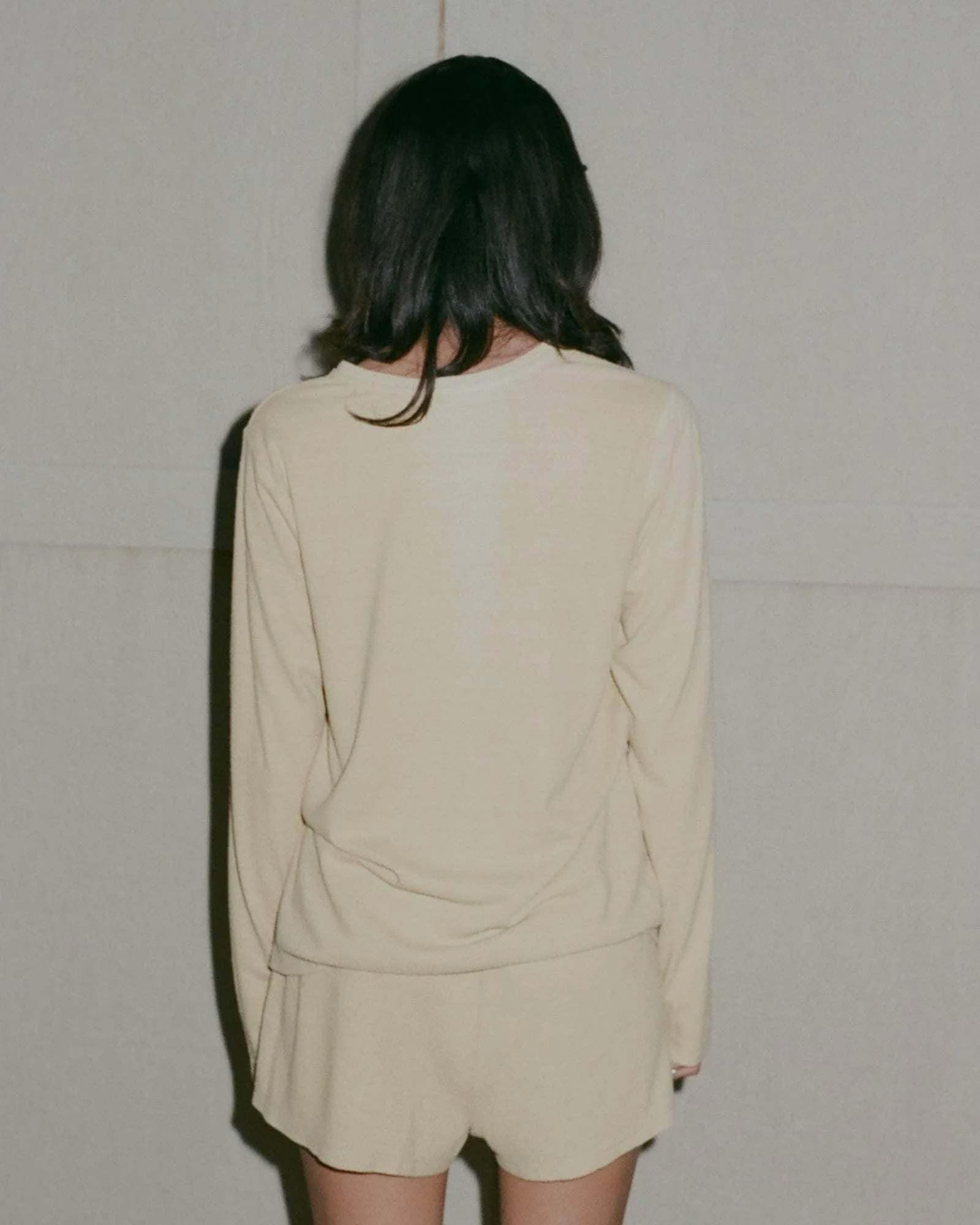 Silk Long Sleeve Tee